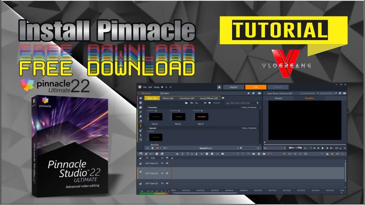 pinnacle studio 22 ultimate download